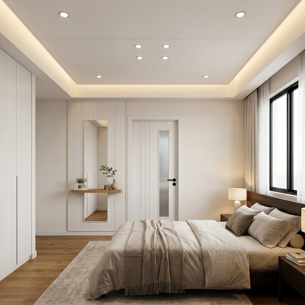 PVC doors and ceiling panels
